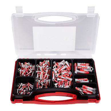 Kaiščių rinkinys DuoPower, Fischer 280 vnt. 1 Kaiščių rinkinys DuoPower, Fischer 280 vnt. 1