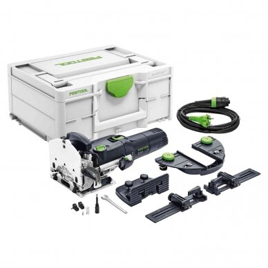 Kaištinių sujungimų freza DOMINO Festool DF 500 Q-Set (576420) Kaištinių sujungimų freza DOMINO Festool DF 500 Q-Set (576420)