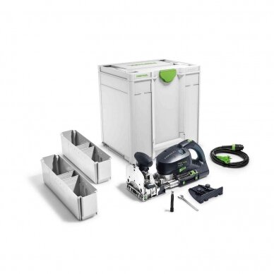 Kaištinių sujungimų freza DOMINO XL Festool DF 700 EQ-Plus (576426) Kaištinių sujungimų freza DOMINO XL Festool DF 700 EQ-Plus (576426)