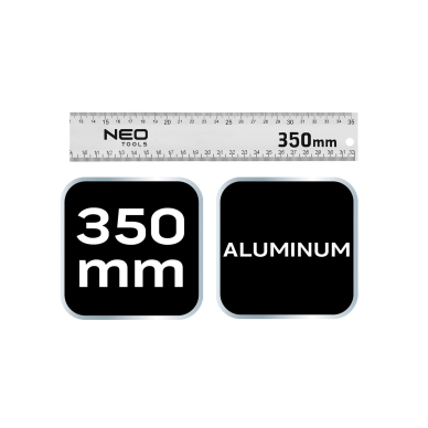 Kampainis aliuminis 350mm Neo 7