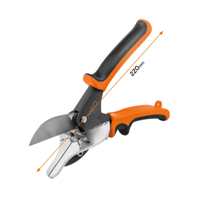 Kampinio kirpimo žirklės 220mm 8