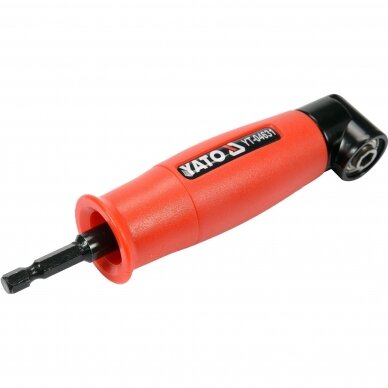 Kampinis priedas antgaliams Yato YT-04631, 90°, 1/4" Kampinis priedas antgaliams Yato YT-04631, 90°, 1/4"