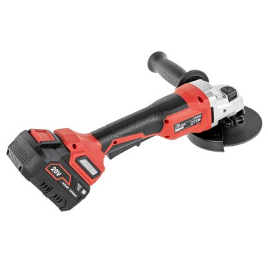 Akumuliatorinis kampinis šlifuoklis Cedrus CEDAGB125LI, 18V (be akum. ir krov.) 2