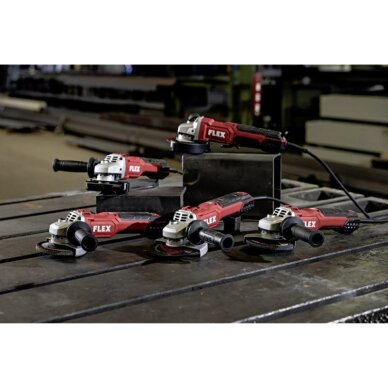 Kampinis šlifuoklis FLEX LBE 20-8 125-EC Inox 2
