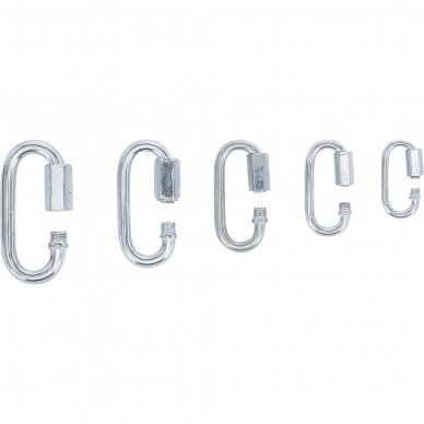 Karabinų rinkinys su varžtu | 20 vnt. (8078) 1 Karabinų rinkinys su varžtu | 20 vnt. (8078) 1