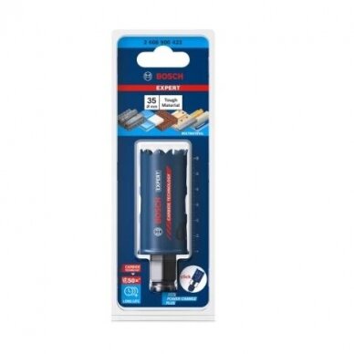 Karbido pjovimo karūna Bosch Tough Material, 35mm, 2608900423 1 Karbido pjovimo karūna Bosch Tough Material, 35mm, 2608900423 1