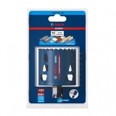 Karbido pjovimo karūna Bosch Tough Material, 68mm, 2608900433 1 Karbido pjovimo karūna Bosch Tough Material, 68mm, 2608900433 1