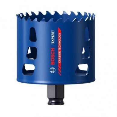 Karbido pjovimo karūna Bosch Tough Material, 76mm, 2608900436 Karbido pjovimo karūna Bosch Tough Material, 76mm, 2608900436