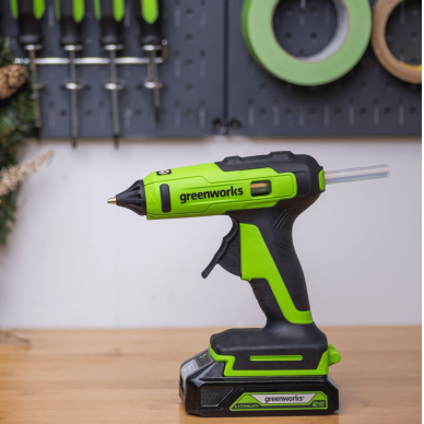 KARŠTŲ KLIJŲ PISTOLETAS Greenworks g24hgg (tik įrankis) 9