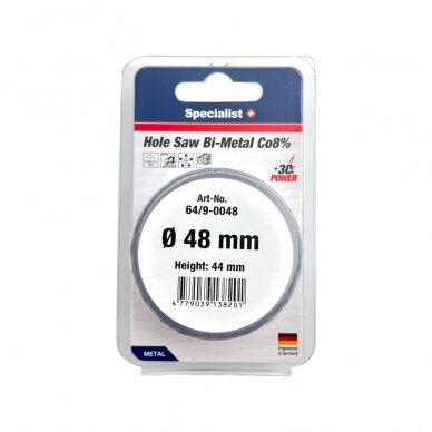 Karūna SPECIALIST+ Bi-Metal 48 mm 1 Karūna SPECIALIST+ Bi-Metal 48 mm 1
