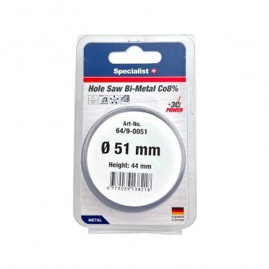 Karūna SPECIALIST+ Bi-Metal 51 mm 1 Karūna SPECIALIST+ Bi-Metal 51 mm 1