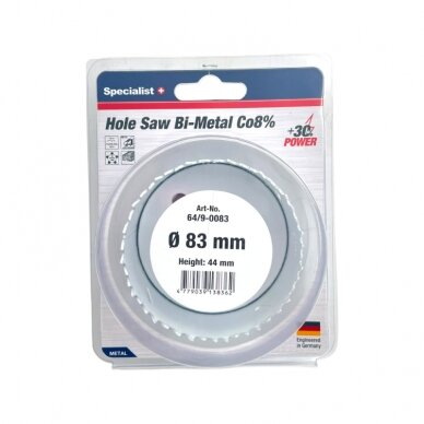 Karūna SPECIALIST+ Bi-Metal 83 mm 1 Karūna SPECIALIST+ Bi-Metal 83 mm 1