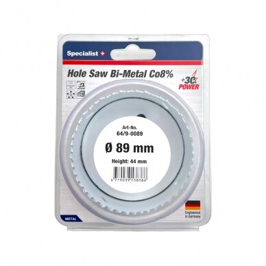 Karūna SPECIALIST+ Bi-Metal 89 mm 1 Karūna SPECIALIST+ Bi-Metal 89 mm 1