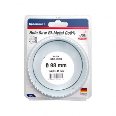 Karūna SPECIALIST+ Bi-Metal 98 mm 1 Karūna SPECIALIST+ Bi-Metal 98 mm 1