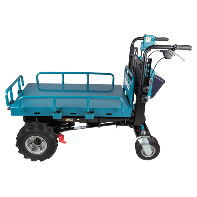Karutis Makita DCU601Z, su elektro-hindrauline pakelimo funkcija, BL-motor, 3-greičiai, max apkrova 300kg, 145kg, 2x18V (be akum. ir krov.) 1