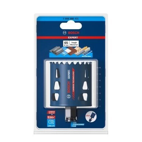 Karbido pjovimo karūna Bosch Tough Material, 65mm, 2608900431 1