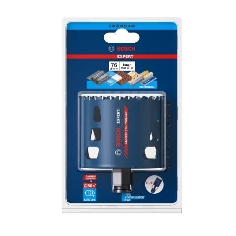 Karbido pjovimo karūna Bosch Tough Material, 76mm, 2608900436 1 Karbido pjovimo karūna Bosch Tough Material, 76mm, 2608900436 1