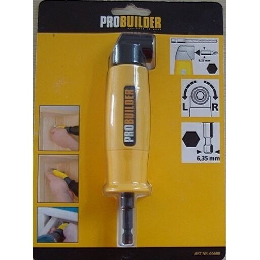 Kampinis priedas antgaliams Essen tools 90°, 1/4" Kampinis priedas antgaliams Essen tools 90°, 1/4"