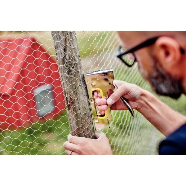 Kabės 13/8 5000vnt,10,6x0,7mm, geltonos, plastikinė pak., Rapid 3 Kabės 13/8 5000vnt,10,6x0,7mm, geltonos, plastikinė pak., Rapid 3