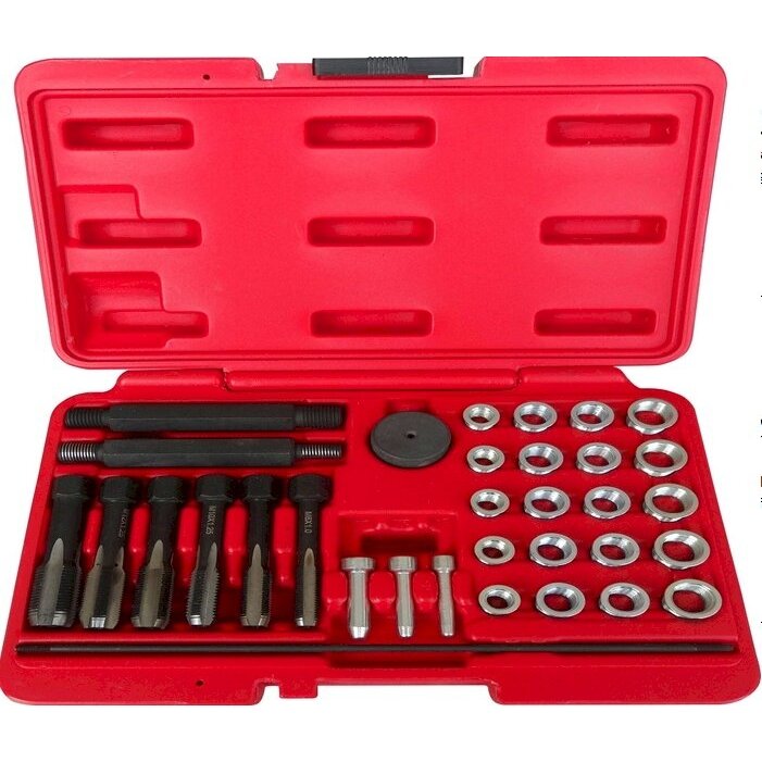 Kaitinimo žvakių sriegio remonto rinkinys | 33 vnt. (GP033) Kaitinimo žvakių sriegio remonto rinkinys | 33 vnt. (GP033)