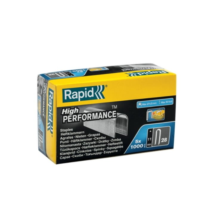 Kabės laidams 28/11 5000vnt., Rapid