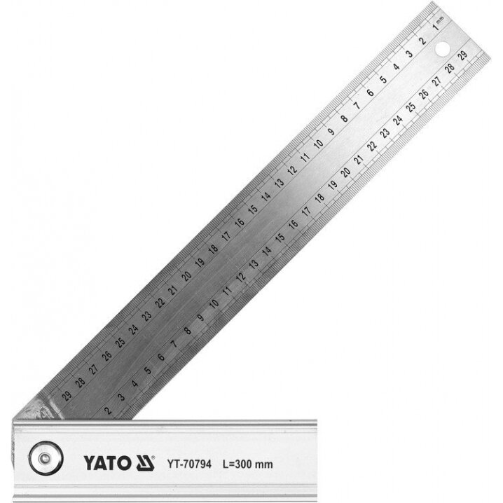 Kampainis reguliuojamas | Nerūdijantis plienas | 300 mm (YT-70794) Kampainis reguliuojamas | Nerūdijantis plienas | 300 mm (YT-70794)