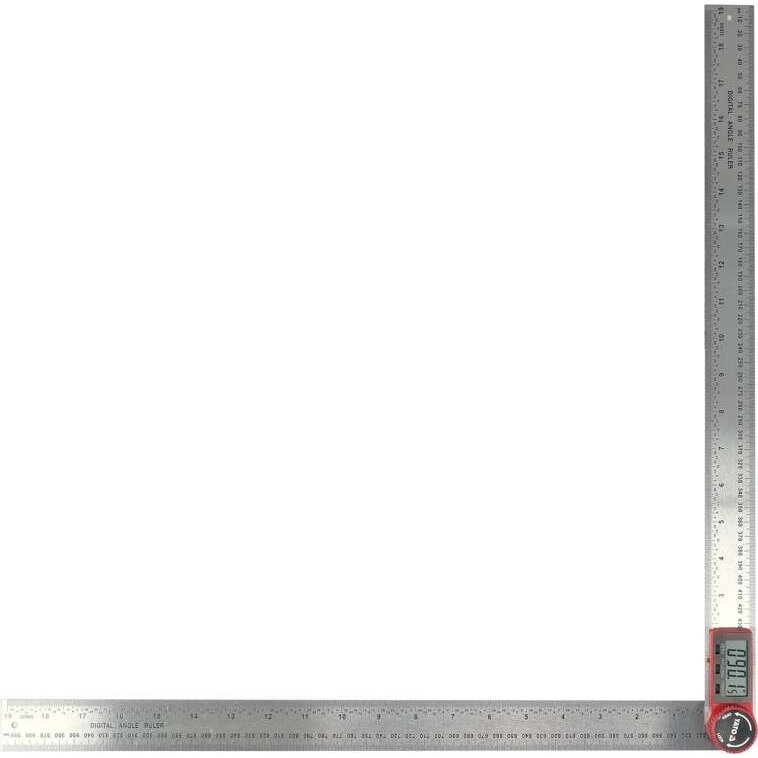 Kampainis / liniuotė | skaitmenins | 500 mm (YT-71005) Kampainis / liniuotė | skaitmenins | 500 mm (YT-71005)