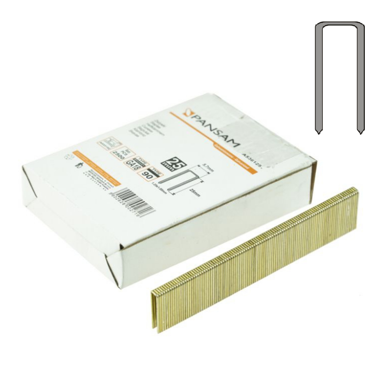 KABĖS KABIAMŪŠIUI PANSAM A536121 (GA18, 90 TIPO) 21 MM, 2500 VNT. KABĖS KABIAMŪŠIUI PANSAM A536121 (GA18, 90 TIPO) 21 MM, 2500 VNT.