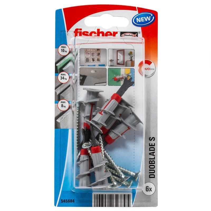 Kaiščiai gipso kart. DUOBLADE S, 6vnt. Kaiščiai gipso kart. DUOBLADE S, 6vnt.