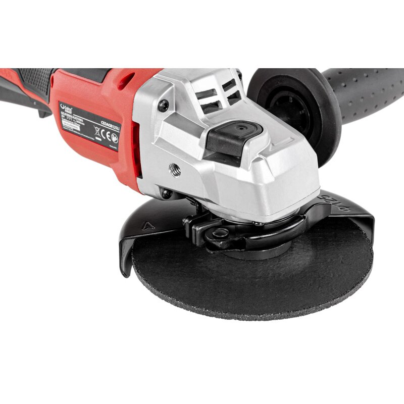 Akumuliatorinis kampinis šlifuoklis Cedrus CEDAGB125LI, 18V (be akum. ir krov.) 5