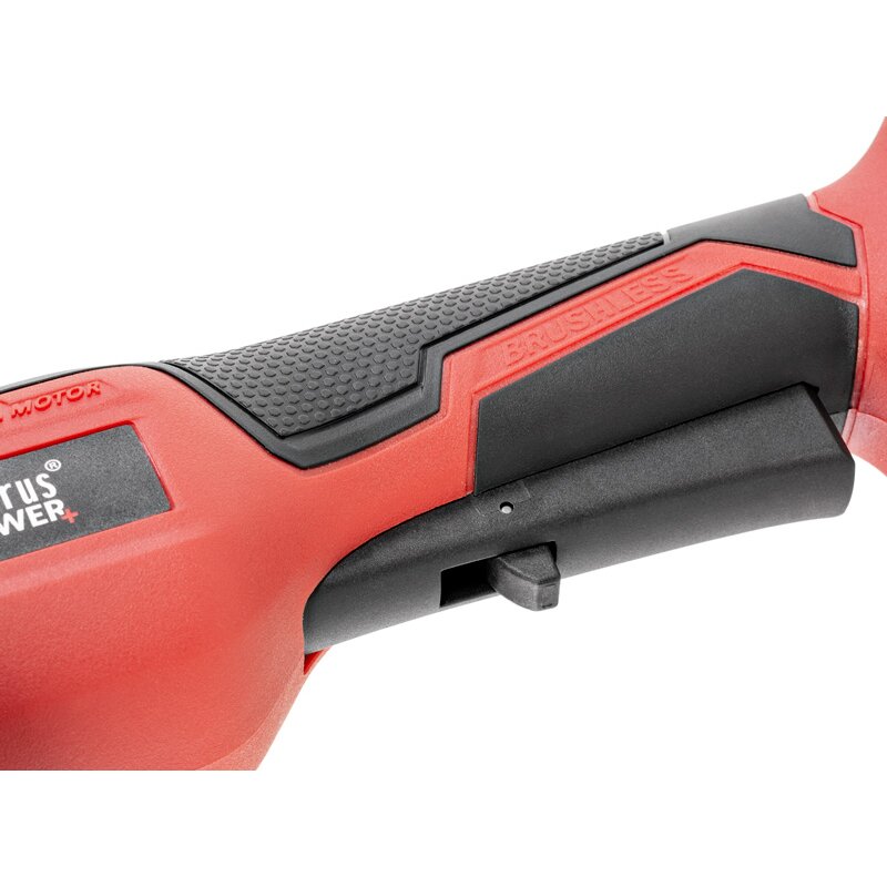 Akumuliatorinis kampinis šlifuoklis Cedrus CEDAGB125LI, 18V (be akum. ir krov.) 6