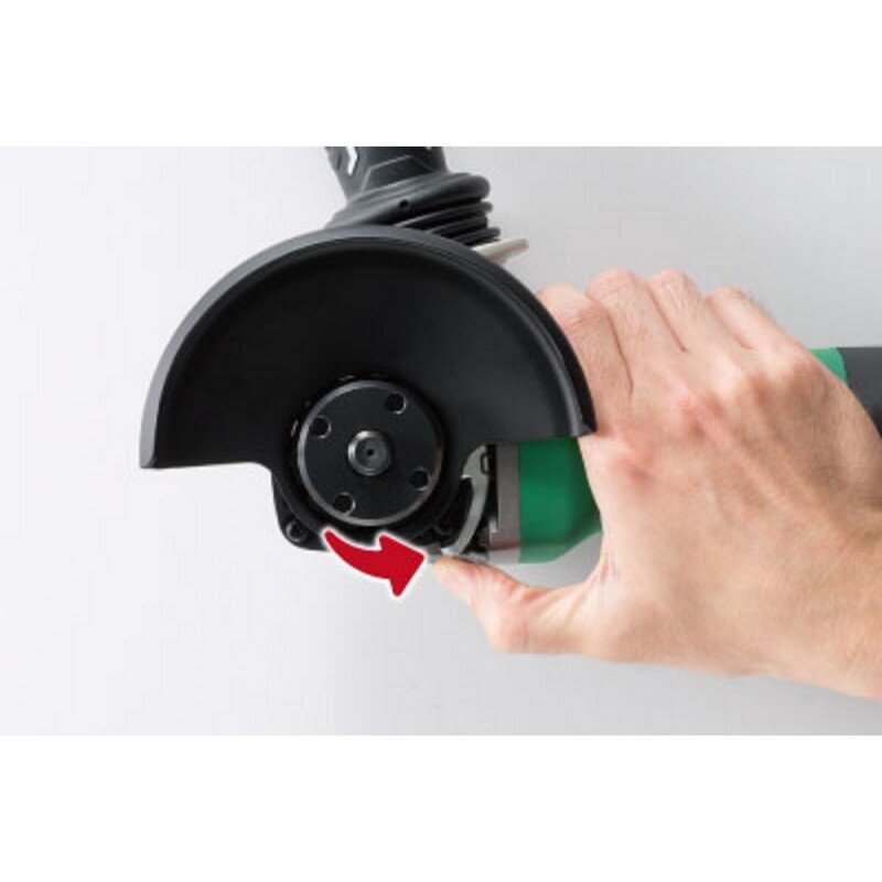 Elektrinis kampinis šlifuoklis HiKOKI G13VE2, 1,9 kW, 125 mm 4 Elektrinis kampinis šlifuoklis HiKOKI G13VE2, 1,9 kW, 125 mm 4