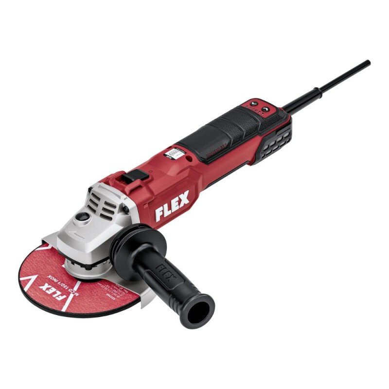 Kampinis šlifuoklis su reguliuojamais sūkiais FLEX LBE 20-10 150-EC Kampinis šlifuoklis su reguliuojamais sūkiais FLEX LBE 20-10 150-EC