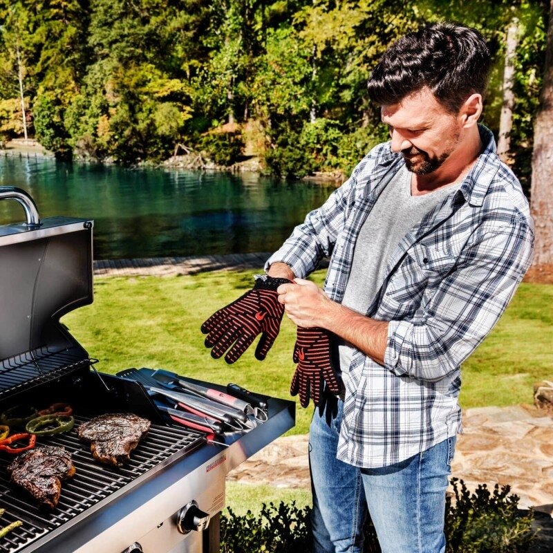 Karščiui atsparios pirštinės Char-Broil 2 Karščiui atsparios pirštinės Char-Broil 2