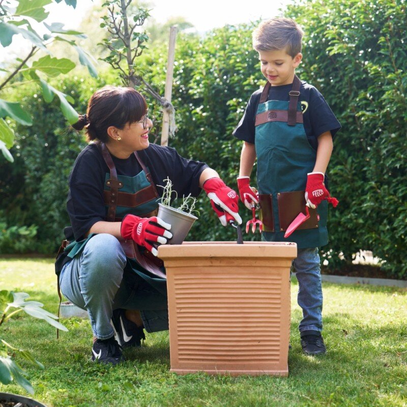 Kastuvėlio ir purentuvo komplektas vaikams FELCO 4 Kastuvėlio ir purentuvo komplektas vaikams FELCO 4