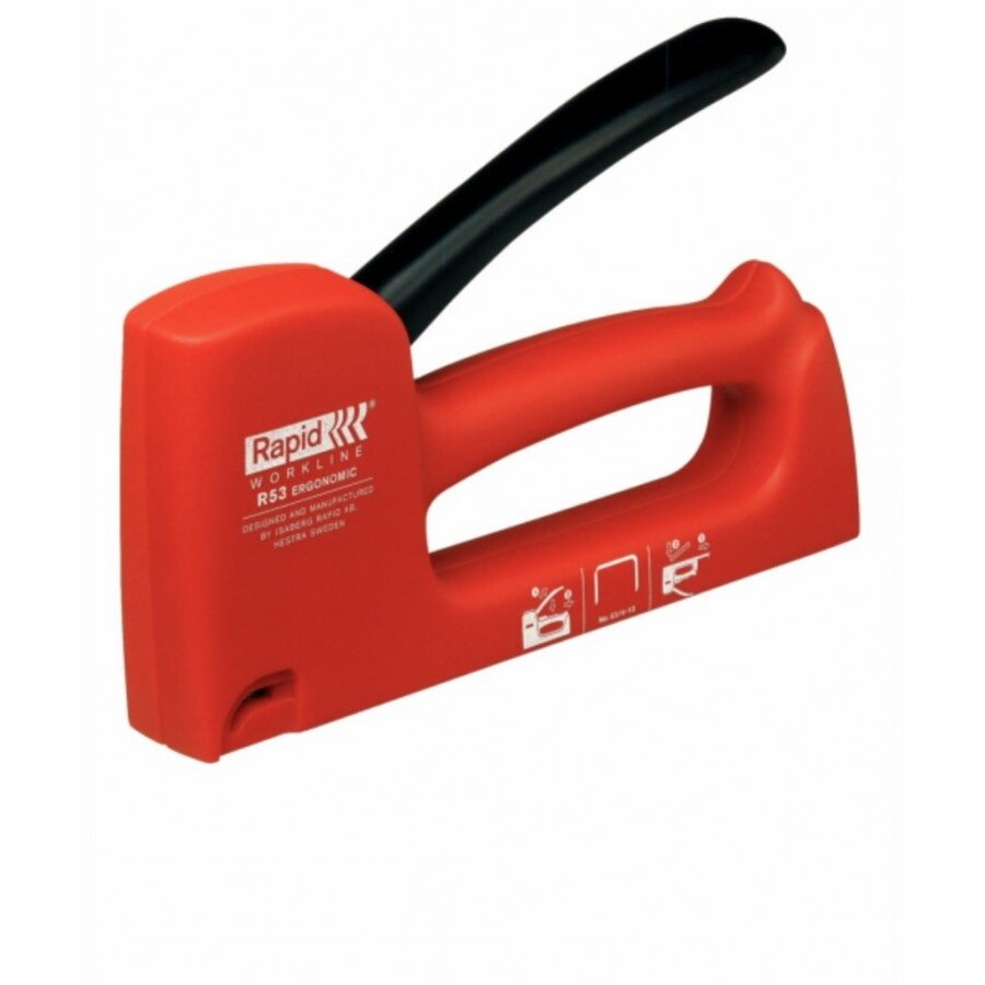Kabių pistoletas R53 4-10mm raudonas Nr 53 kabės HANDY, Rapid Kabių pistoletas R53 4-10mm raudonas Nr 53 kabės HANDY, Rapid