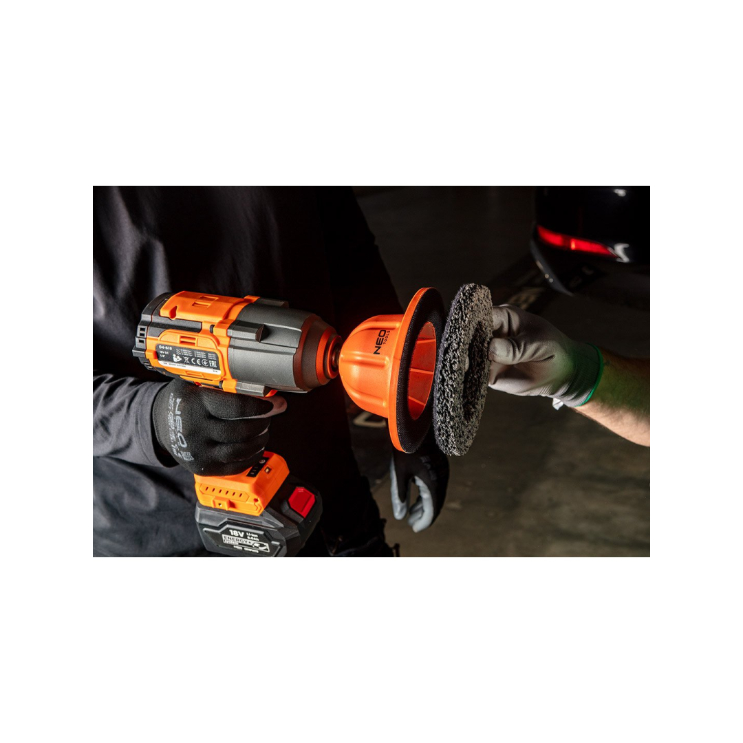 Keičiamas stebulės valymo ratas, 150 mm 5 Keičiamas stebulės valymo ratas, 150 mm 5