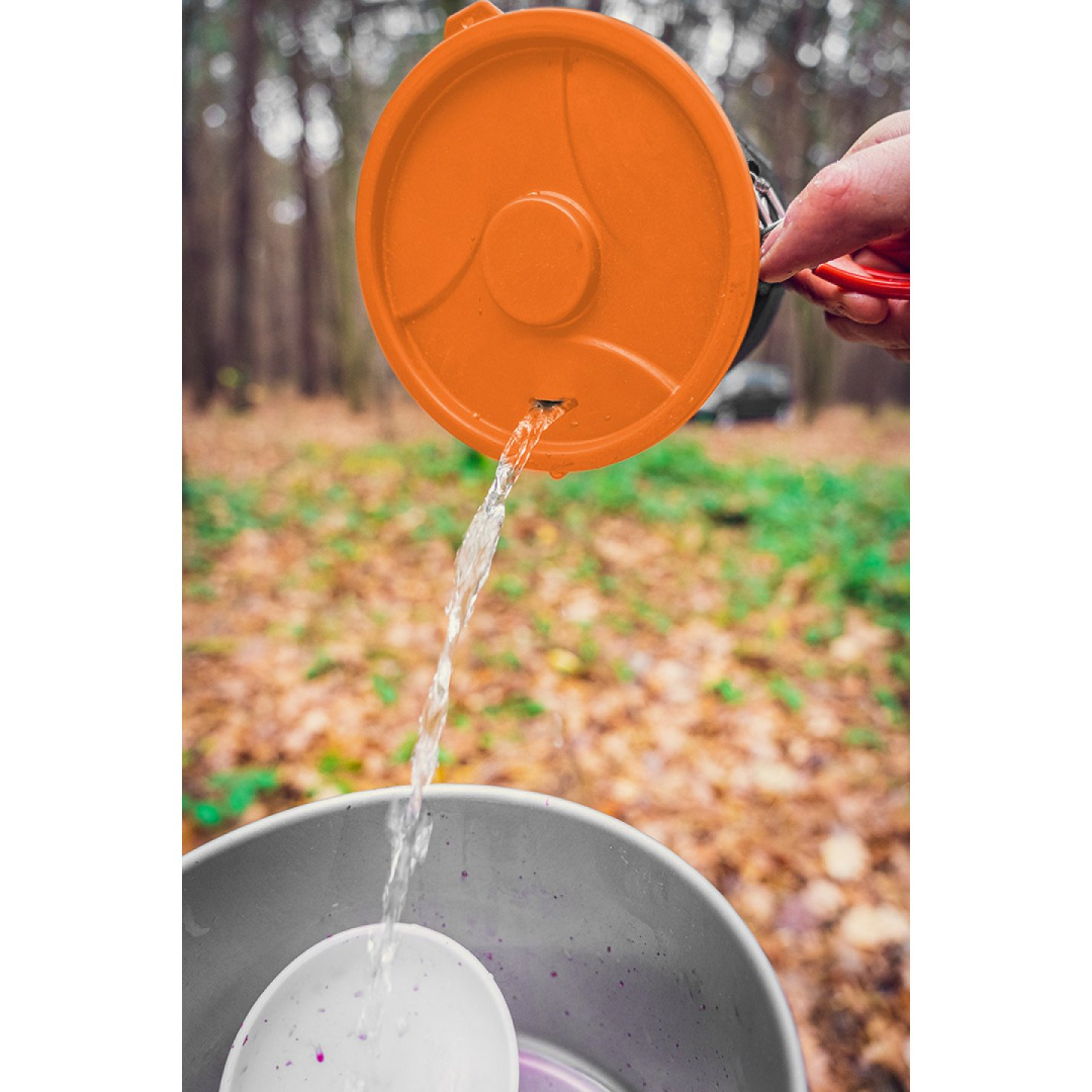 Kempingo viryklė, degiklis ir puodas 8 Kempingo viryklė, degiklis ir puodas 8