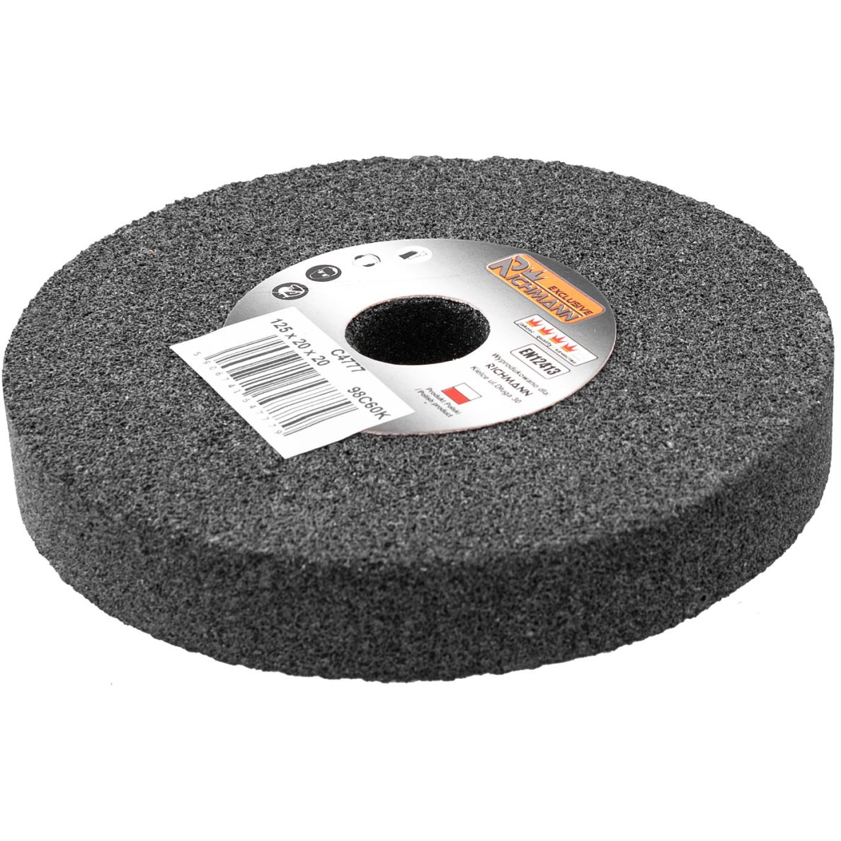 KERAMINIS ŠLIFAVIMO DISKAS 125 x 20 x 20 98C60K 7 KERAMINIS ŠLIFAVIMO DISKAS 125 x 20 x 20 98C60K 7