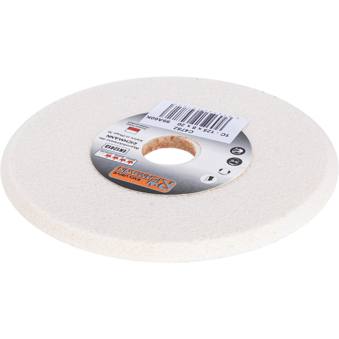 KERAMINIS ŠLIFAVIMO DISKAS GALANDIMUI 125x8x20 99A60K 1