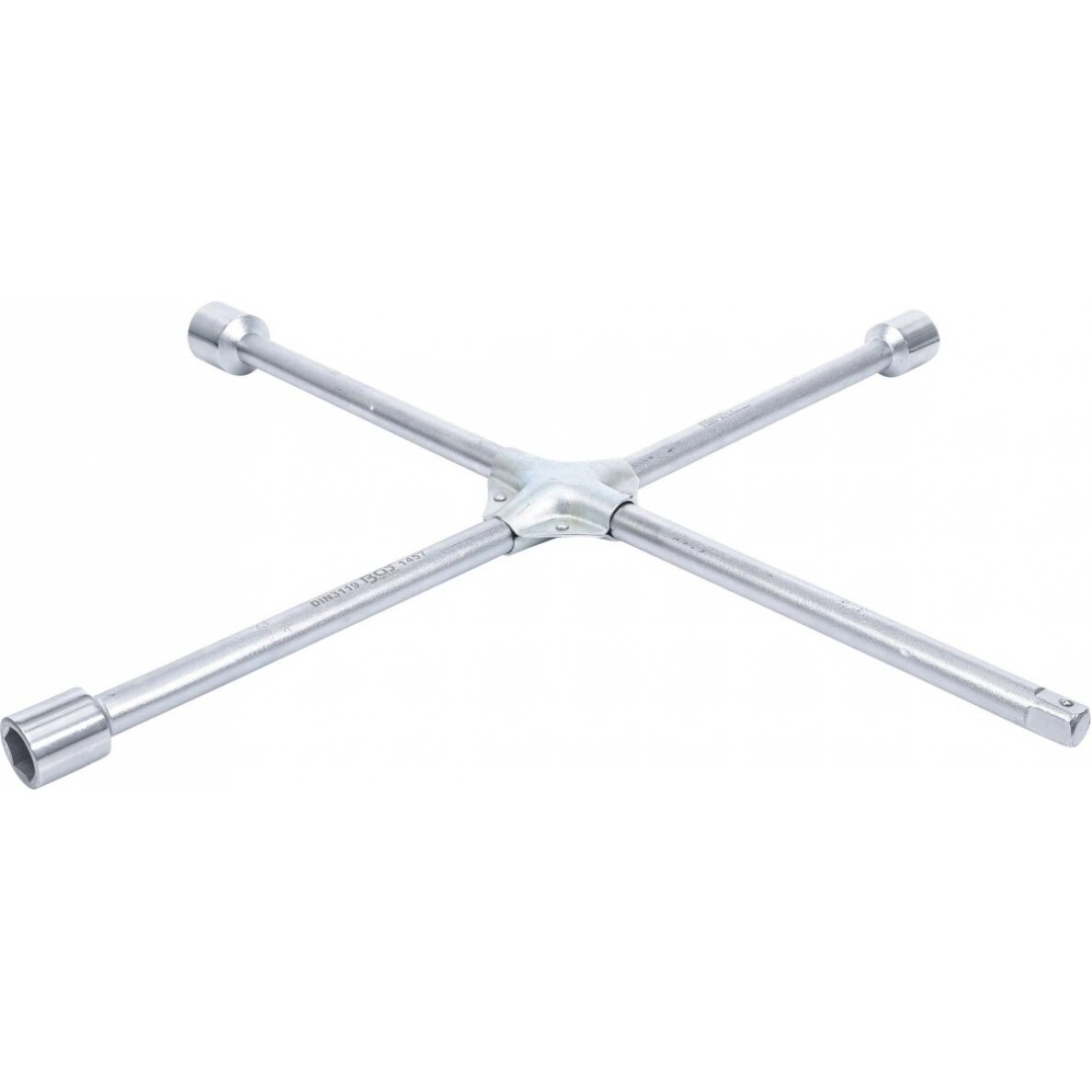 Keturių krypčių ratų veržliaraktis sunkvežimiams | kryžius | 24 x 27 x 32 x 20 mm (3/4") (1457) Keturių krypčių ratų veržliaraktis sunkvežimiams | kryžius | 24 x 27 x 32 x 20 mm (3/4") (1457)