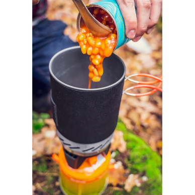 Kempingo viryklė, degiklis ir puodas 4 Kempingo viryklė, degiklis ir puodas 4