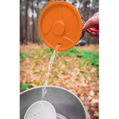 Kempingo viryklė, degiklis ir puodas 8 Kempingo viryklė, degiklis ir puodas 8