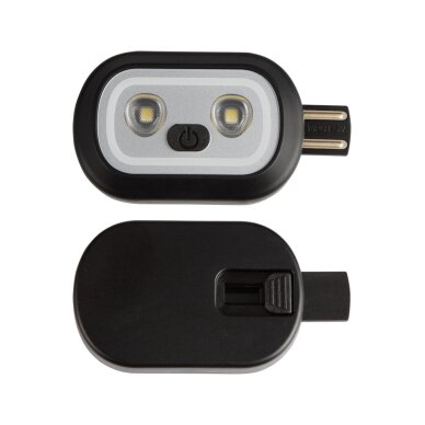 Kepurė su RGB LED žibintuvėliu, grafito spalvos 6 Kepurė su RGB LED žibintuvėliu, grafito spalvos 6