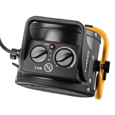 Keramikinis šildytuvas NEO 90-062, 2 kW 1 Keramikinis šildytuvas NEO 90-062, 2 kW 1