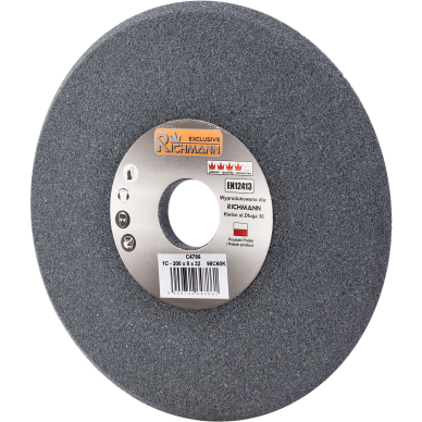 KERAMINIS ŠLIFAVIMO DISKAS GALANDIMUI 200x8x32 Juodas 98C60K 1 KERAMINIS ŠLIFAVIMO DISKAS GALANDIMUI 200x8x32 Juodas 98C60K 1