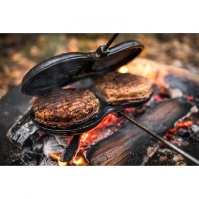 Ketaus mėsainių forma Petromax 3 Ketaus mėsainių forma Petromax 3