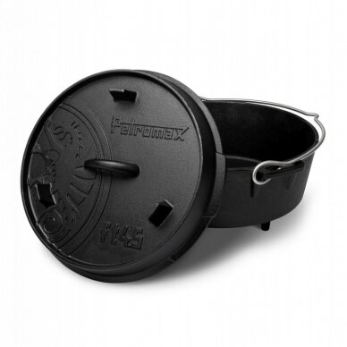 Ketaus Puodas Petromax FT4.5 (su kojelėmis) 4.5 l 1