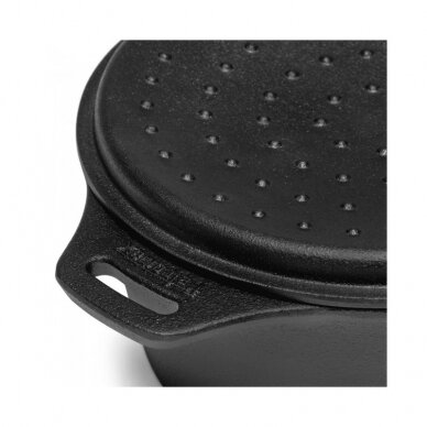 Ketaus puodas su rankena Petromax 1l 3 Ketaus puodas su rankena Petromax 1l 3