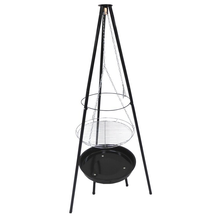 Pakabinama lauko kepsninė, grilis Lund 99524, 52 cm 1 Pakabinama lauko kepsninė, grilis Lund 99524, 52 cm 1